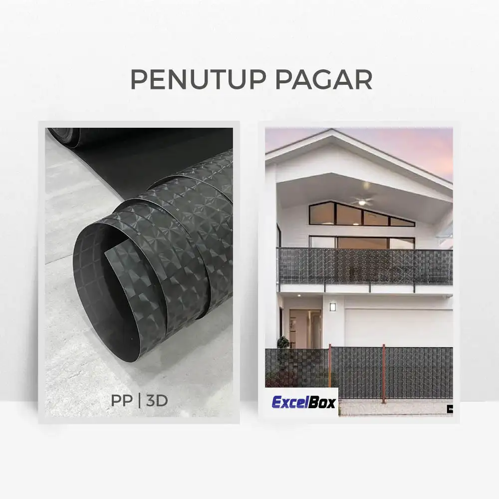 Gambar Lembaran Fiber Polypropylene | 3D