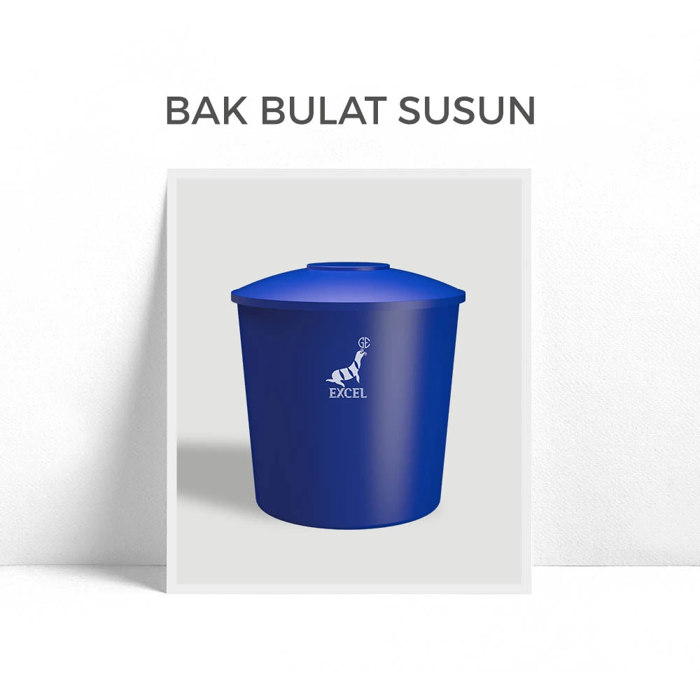 Gambar Bak Bulat Susun