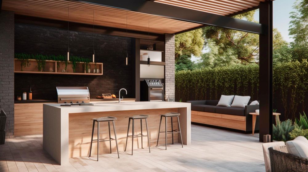 10 Inspirasi Desain Kanopi untuk Dapur Terbuka Bikin Estetik, Intip Rekomendasinya!